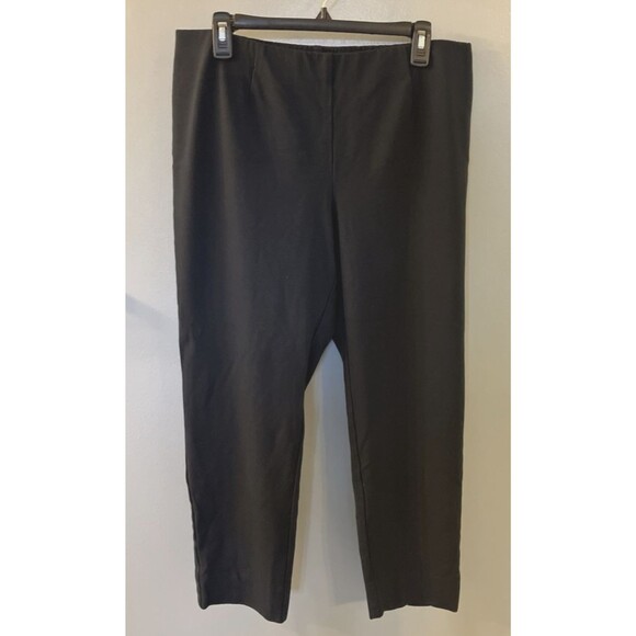 J. Jill Pants - J Jill Ponte Slim Leg Pant Size Large Petite Blue  Pull On Stretch